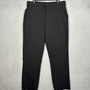 Smitty Pants Mens 37 Black Official Referee Umpire Sports Performance Stretch